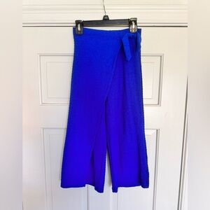 Zara Girls Pants - Size 7 - Cobalt Blue